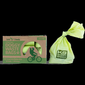 Doggy Waste Bags - Box of 18 Rolls
