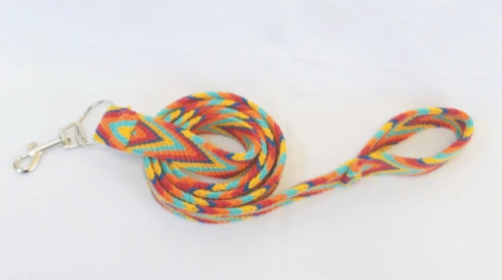 Multicolor Handmade Wayuu Pet Leash