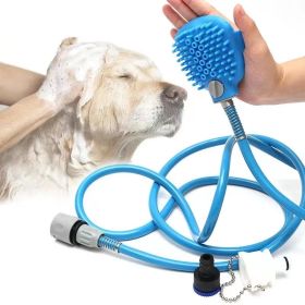 Portable Dog Shower Easy Install Pet Supplies Water Spray Cat Dog Bath Brus Use Plastic Family Pet Cleaning Grooming Accessories