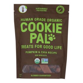 Cookie Pal - Dog Treat Pmpkm Chia - Case Of 4-10 Oz