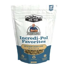 Dr. Pol Incredi-Pol Favorites Chicken Flavor Soft and Chewy Dog Treats, 5 oz. Bag