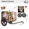 Outdoor Heavy Duty Foldable Utility Pet Stroller Dog Carriers Bicycle Trailer