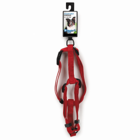 DGR 5/8in Adjustable Harness (Color: Red)