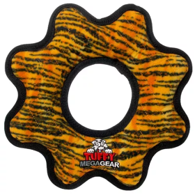 Tuffy Mega Gear Ring (Color: Orange & Black, size: Mega)