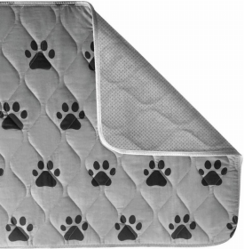 Mr. Peanut's Washable Reusable Pee Pads - Thermal Waterproof and Leakproof Pet Carrier Comfort Mat (size: 18X10 in)