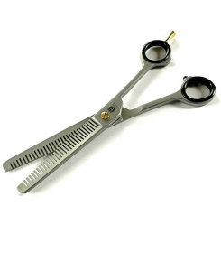 Pet Grooming Double Teeth Trimming Shears German Stainless (size: 7.5")