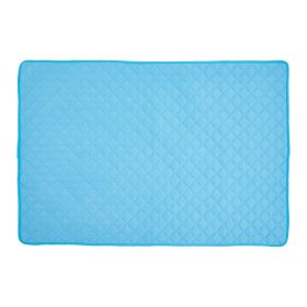 Dog Pillow Pet Summer Cooling Mat And Sleeping Pad Waterproof Pet Cooling Mat For Cat Dog Keep Cooling Supplies Self Cooling Mat (Option: BLUE-XS)