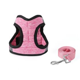 Fashion Dog Walking Chain Rope (Option: Pink-S)