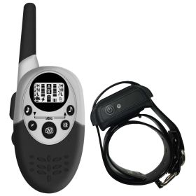 1000m Remote Intelligent Remote Control Dog Trainer Rechargeable (Option: Black Dog Bark Stopper Suit-British Standard)