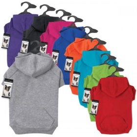 Zack & Zoey Basic Hoodie (Color: Purple, size: XL)