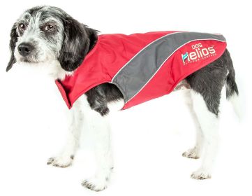 Helios Octane Softshell Neoprene Satin Reflective Dog Jacket w/ Blackshark technology (size: large)