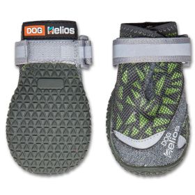 Dog Helios 'Surface' Premium Grip Performance Dog Shoes (Color: Green, size: small)