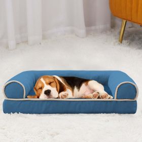 Classic Sofa Theme Dog Bed (Color: Red)